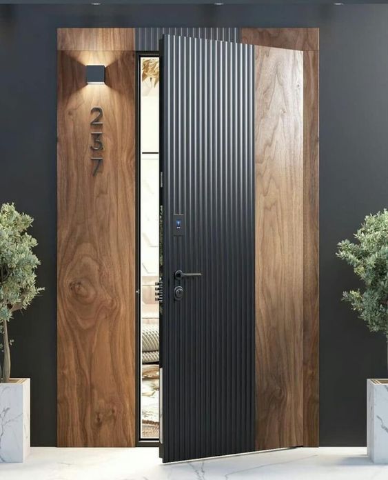 modern wooden doors